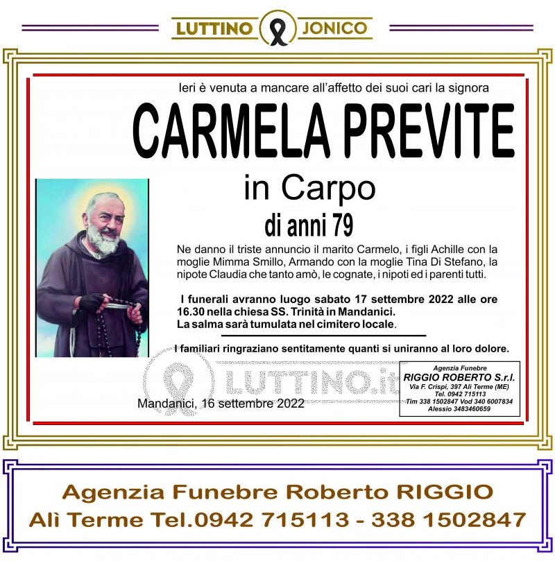 Carmela  Previte